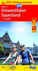 ADFC-Radtourenkarte 11 Ostwestfalen Sauerland 1:150.000, reiß- und wetterfest, E-Bike geeignet, GPS-Tracks Download -  - 9783969900901