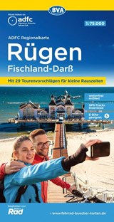 ADFC-Regionalkarte Rügen Fischland-Darß, 1:75.000, mit Tagestourenvorschlägen, reiß- und wetterfest, E-Bike-geeignet, GPS-Tracks-Download -  - 9783969901199