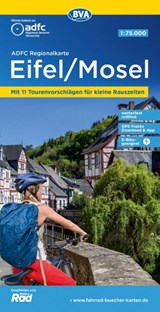 ADFC-Regionalkarte Eifel/ Mosel, 1:75.000, mit Tagestourenvorschlägen, reiß- und wetterfest, E-Bike-geeignet, GPS-Tracks-Download -  - 9783969901496