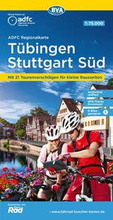 ADFC-Regionalkarte Tübingen - Stuttgart Süd, 1:75.000, reiß- und wetterfest,mit kostenlosem GPS-Download der Touren via BVA-website oder Karten-App -  - 9783969901816
