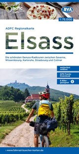 Elsass cycling map -  - 9783969902172