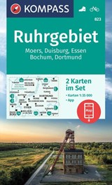 KOMPASS Wanderkarten-Set 823 Ruhrgebiet (2 Karten) 1:35.000 -  - 9783991214212