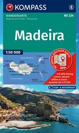 KOMPASS Wanderkarte 234 Madeira 1:50.000 -  - 9783991543671