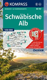 KOMPASS Wanderkarten-Set 767 Schwäbische Alb (4 Karten) 1:50.000 -  - 9783991543831