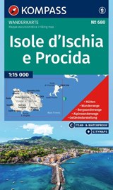 KOMPASS Wanderkarte 680 Isole d' Ischia e Procida 1:15.000 -  - 9783991545248