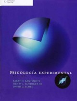 Psicolog a Experimental - David (Washington and Lee University) Elmes ; Barry (University of Michigan) Kantowitz - 9786074814958
