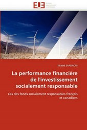 La performance financière de l'investissement socialement responsable