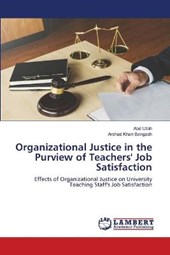 Organizational Justice in the Purview of Teachers' Job Satisfaction