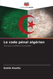 Le code pénal algérien