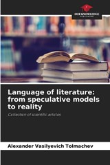 Language of literature - Alexander Vasilyevich Tolmachev - 9786207585267