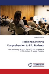 Teaching Listening Comprehension to EFL Students - Donald Sossou - 9786207842957
