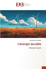 L'énergie durable - Abdelkader Rachedi - 9786208979300