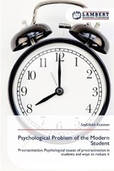 Psychological Problem of the Modern Student - Sayfullokh Kozimov - 9786209463983
