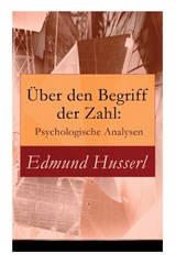 ber den Begriff der Zahl - Edmund Husserl - 9788026858454