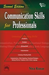 Communication Skills for Professionals - Nira Konar - 9788120344204