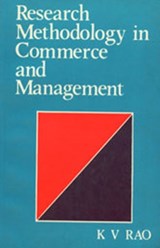 Research Methology in Commerce & Management - K V Rao - 9788120714892