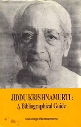 Jiddu Krishnamurti - Susunaga Weeraperuma - 9788120814264