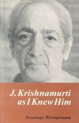 J. Krishnamurti - Susunaga Weeraperuma - 9788120814448