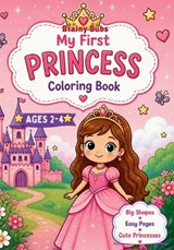 My First Princess Coloring Book - Rose Brown - 9788169067249