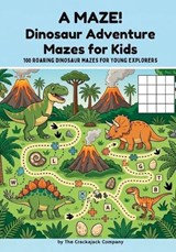 A MAZE! Dinosaur Adventure Mazes for Kids - Rose Brown - 9788169067317