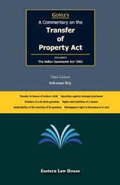 Goyle's A Commentary on the Transfer of Property Act