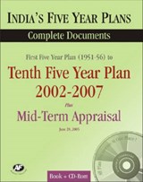 India's Five Years Plans 2002-2007 - Foreign Service Institute New Delhi - 9788171884834