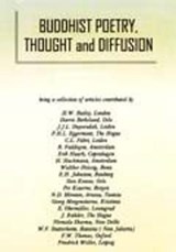 Buddhist Poetry Thought and Diffusion - H. W. Bailey ; Sten Konow ; Heinrich Hackmann - 9788177420951