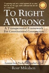 To Right a Wrong - MIKALSEN,  Roar Alexander - 9788269232134