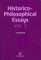 Historico-Philosophical Essays - Jan Wolenski - 9788378860013