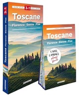 Toscane, Florence, Sienne, Pise explore guide + atlas + map -  - 9788381909402