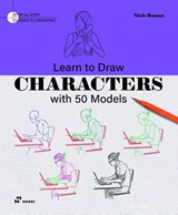 Learn to Draw Characters with 50 Models - Niels Roman - 9788410650657
