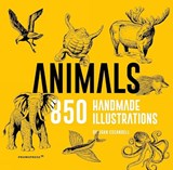 Animals: 850 Handmade Illustrations - Joan Escandell - 9788417412883