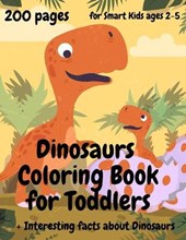 200 PAGES DINOSAURS COLOR BK F