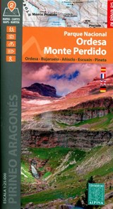 Ordesa y Monte Perdido 2 maps PN E25 -  - 9788480909952