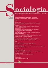 Sociologia n.3/2018 - Stefania Adriana Bevilacqua ; Antonella Cammarota ; Giuseppina Cersosimo ; Giuseppe Di Gaspare ; Fabrizio Fornari ; Gabriele Giacomini ; Luca Massidda ; Michele Negri ; Valentina Raffa ; Francesca Russo ; Carlo Ruzza ; Flaminia Saccà - 9788849243291