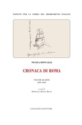 Cronaca di Roma. Volume quarto 1859-1861 - Domenico Maria Bruni ; Nicola Roncalli - 9788849290745