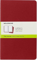 Moleskine Cahier Pocket Plain Red Cover L. 3er Pack - Moleskine - 9788862931038