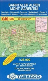 Monti Sarentini/Sarntaler Alpen -  - 9788883150548