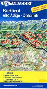 Strassenkarte Südtirol / Alto Adige - Dolomiti 1:150 000 -  - 9788883151286