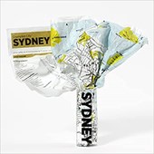 Sydney Crumpled City Map