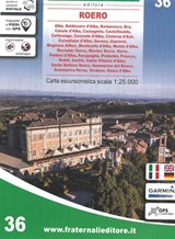 Fraternali 36 Roero 1:25.000 wandelkaart Italië -  - 9788897465522