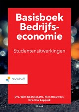 Basisboek bedrijfseconomie uitwerkingen - M.P. Brouwers ; W. Koetzier ; O.A. Leppink - 9789001738242