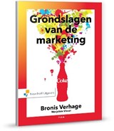 Grondslagen van de marketing - Bronis Verhage ; Marjolein Visser - 9789001853174