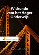 Wiskunde voor het hoger onderwijs deel B - Sieb Kemme ; Theo van Pelt ; J. Timmers ; G. Zwanenburg ; W. Groen - 9789001886530
