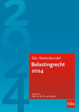 Sdu wettenbundel belastingrecht 2024 - A.J.H. van Suilen - 9789012409407