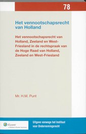 Het vennootschapsrecht van Holland