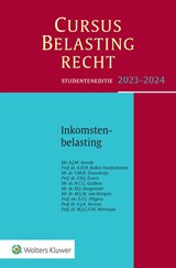 Cursus Belastingrecht Inkomstenbelasting 2023-2024 Studenteneditie -  - 9789013171853