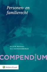 Compendium van het personen- en familierecht -  - 9789013173796