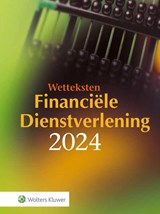 Wetteksten financiële dienstverlening 2024 -  - 9789013174212