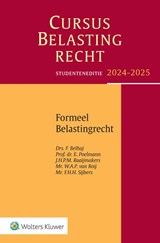 Cursus Belastingrecht Formeel Belastingrecht 2024-2025 -  - 9789013175622